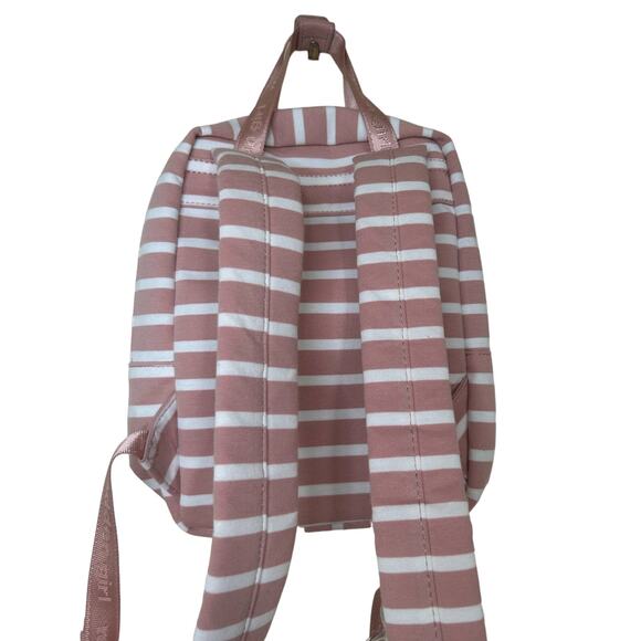 Steve Madden - Pink & White Striped Mini Backpack *NEW*